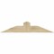 Ekena Millwork Portland Rough Sawn Timber Gable Bracket, Douglas Fir, 48"W x 10"H x 6"D x 6"F, 5/12 Pitch GBW048X10X0606POR00RDF - alternate 1
